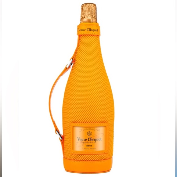 NWT: Veuve Clicquot Brut Champagne Ice Jacket Insulated Bottle Sleeve - Orange - Picture 5 of 11